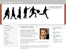 Tablet Screenshot of firstbest.eu
